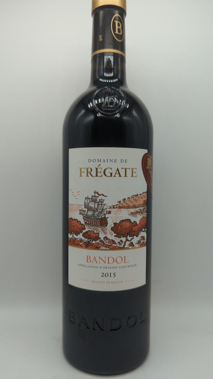 2015 DOMAINE DE LA FREGATE BANDOL ROUGE 750ml