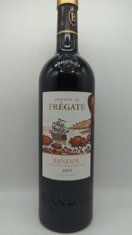 2015 DOMAINE DE LA FREGATE BANDOL ROUGE 750ml