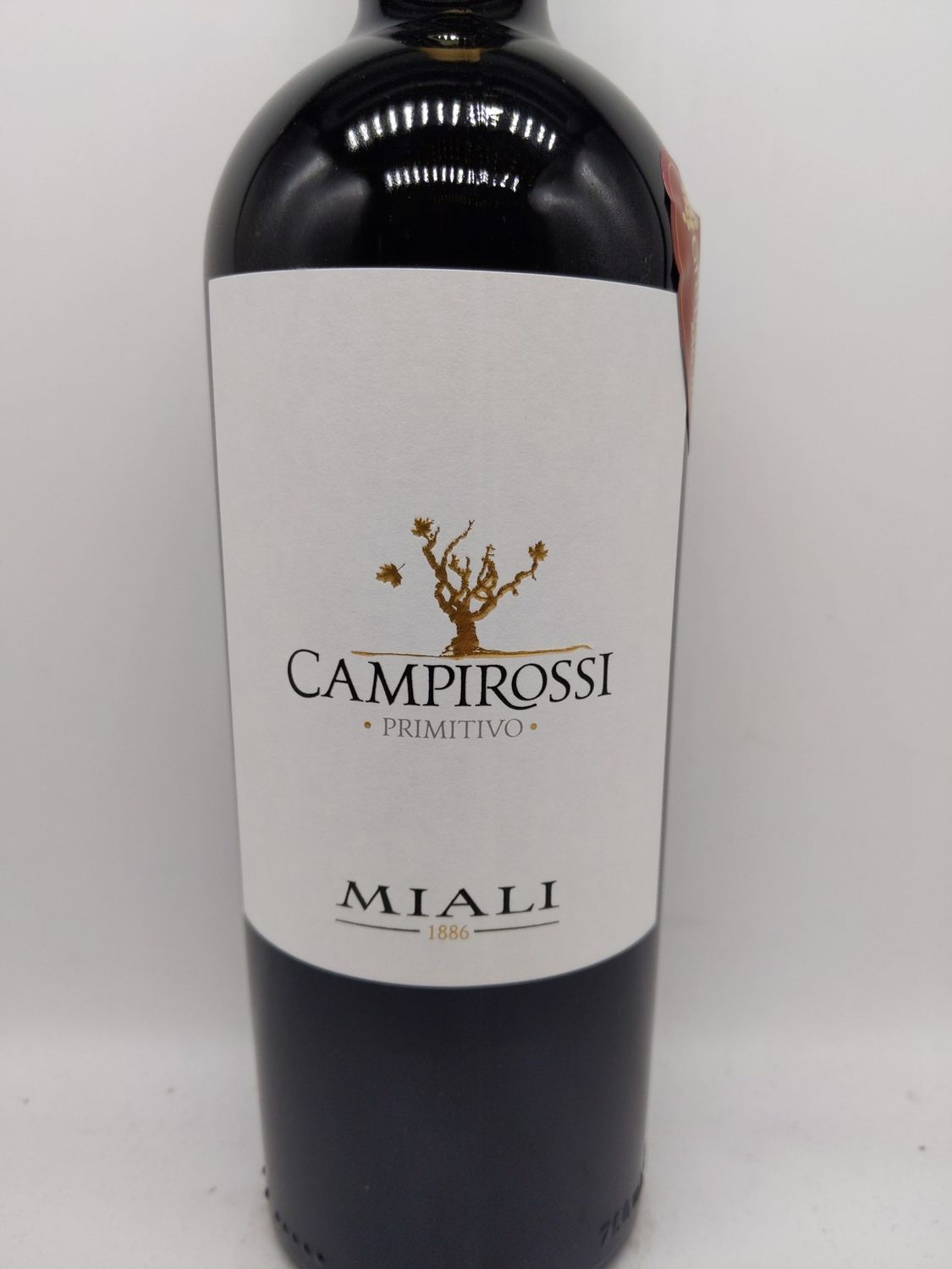 2016 MIALI CAMPIROSSI PRIMITIVO 750ml
