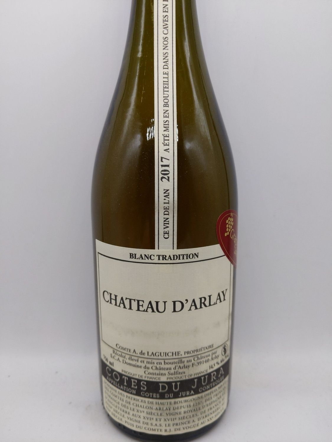 2017 D&#39;ARLAY JURA BLANC 750ml