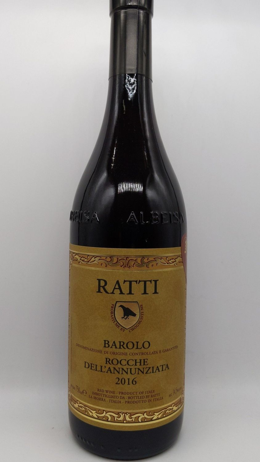 2016 RENATO RATTI ROCCHE DELL&#39;ANNUNZIATA BAROLO 750ml