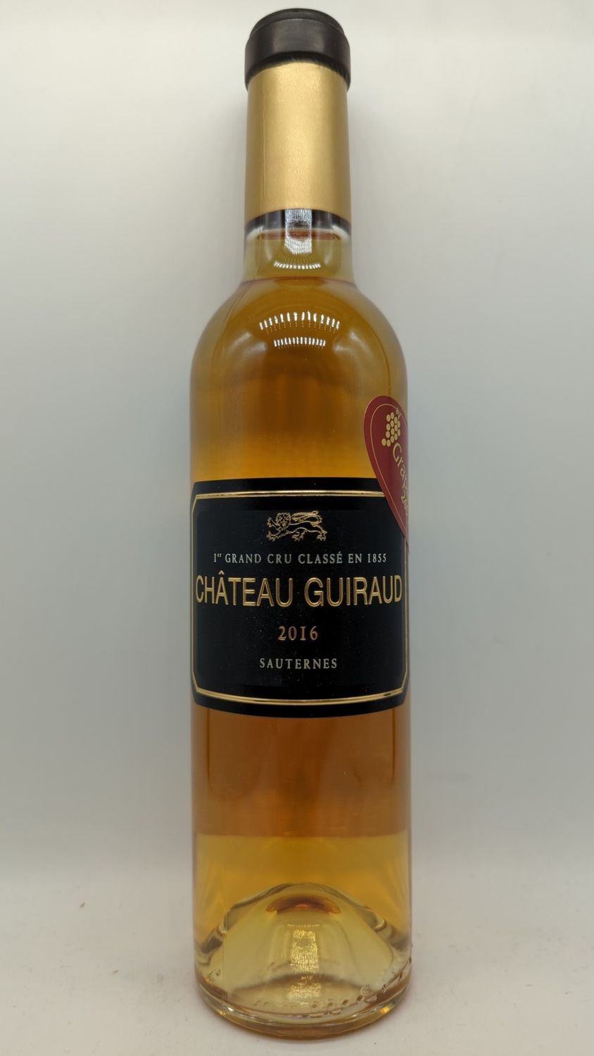 2016 CHATEAU GUIRAUD 1er CRU CLASSE SAUTERNES 375ml