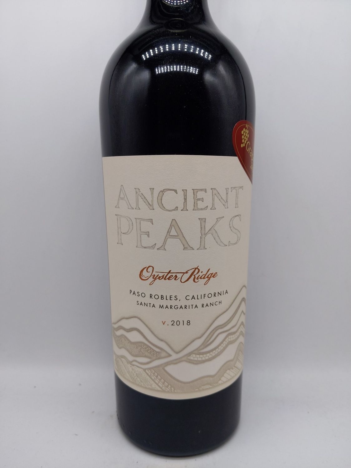 2018 ANCIENT PEAKS OYSTER RIDGE RED 750ml
