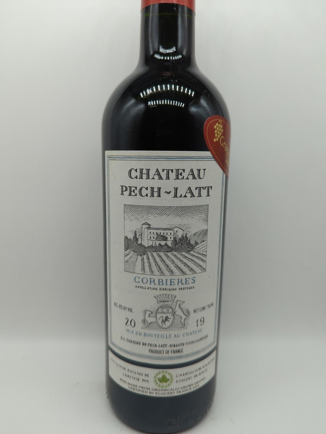 2019 CHATEAU PECH LATT CORBIERES 750ml