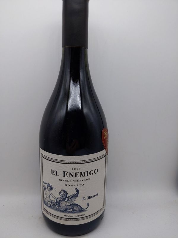 2017 ENEMIGO EL MIRADOR BONARDA 750ml