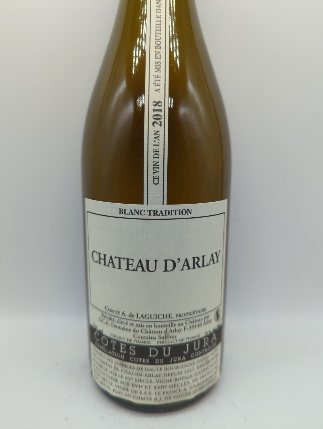 2018 D&#39;ARLAY JURA BLANC 750ml