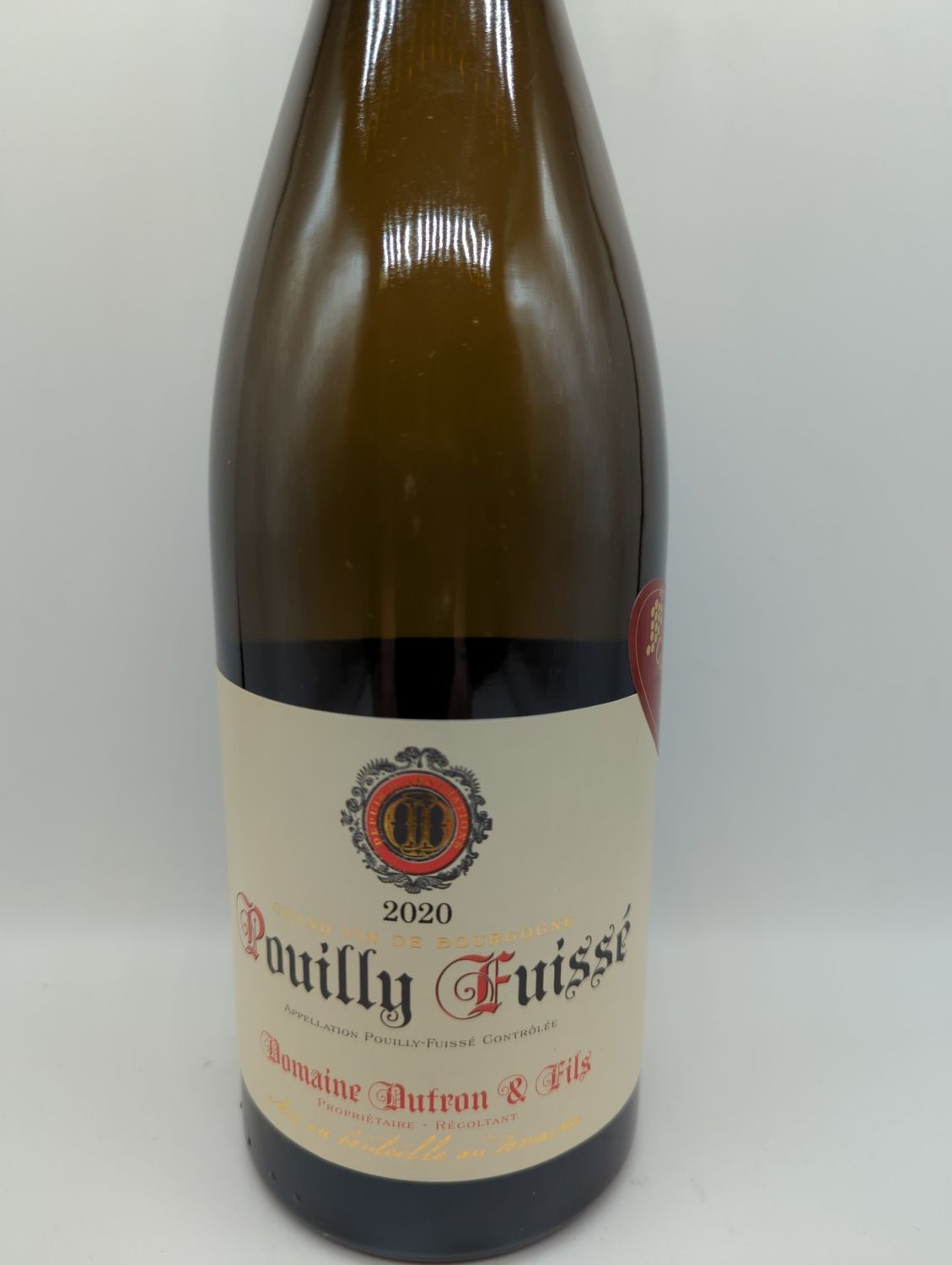 2020 DOMAINE DUTRON POUILLY FUISSE 750ml