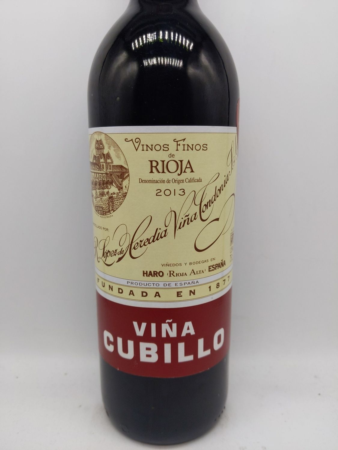 2013 LOPEZ DE HEREDIA VINA CUBILLO CRIANZA 750