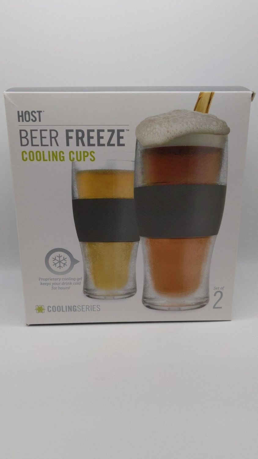 HOST FREEZE COOL BEER GLASS