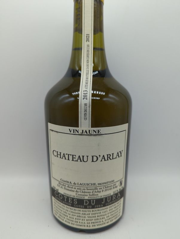 2013 D&#39;ARLAY JURA VIN JAUNE 620ml