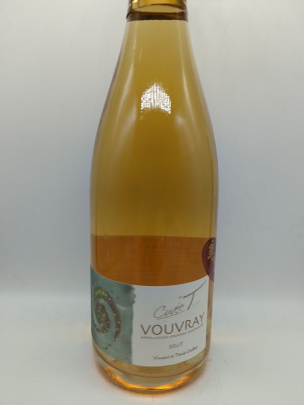 2017 DOMAINE VINCENT CAREME CUVEE &#39;T&#39; VOUVRAY BRUT 750ml