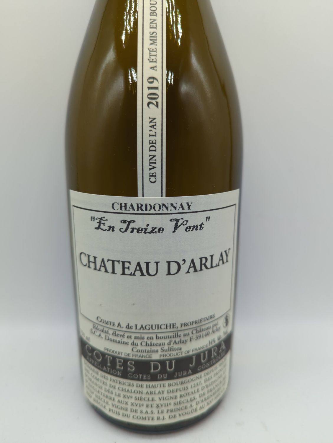 2019 D&#39;ARLAY &#39;EN TREIZE VENT&#39; CHARDONNAY 750ml