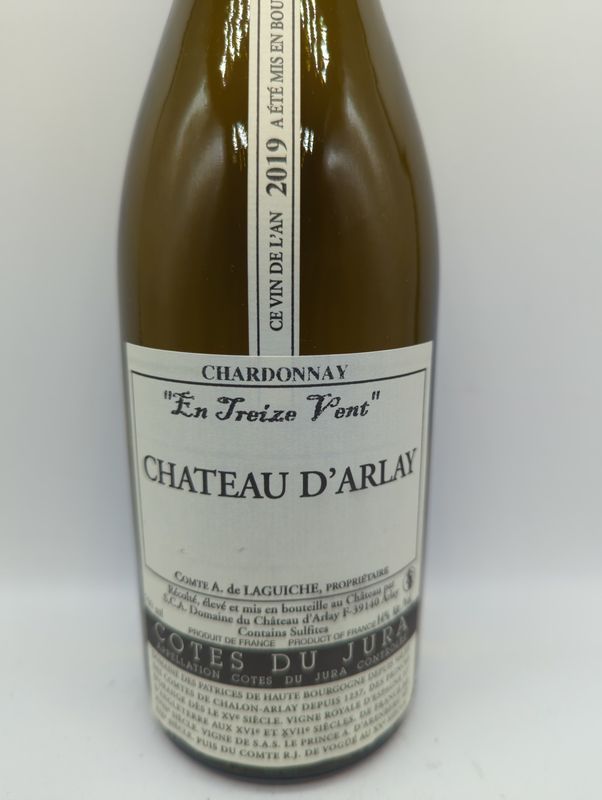 2019 D&#39;ARLAY &#39;EN TREIZE VENT&#39; CHARDONNAY 750ml