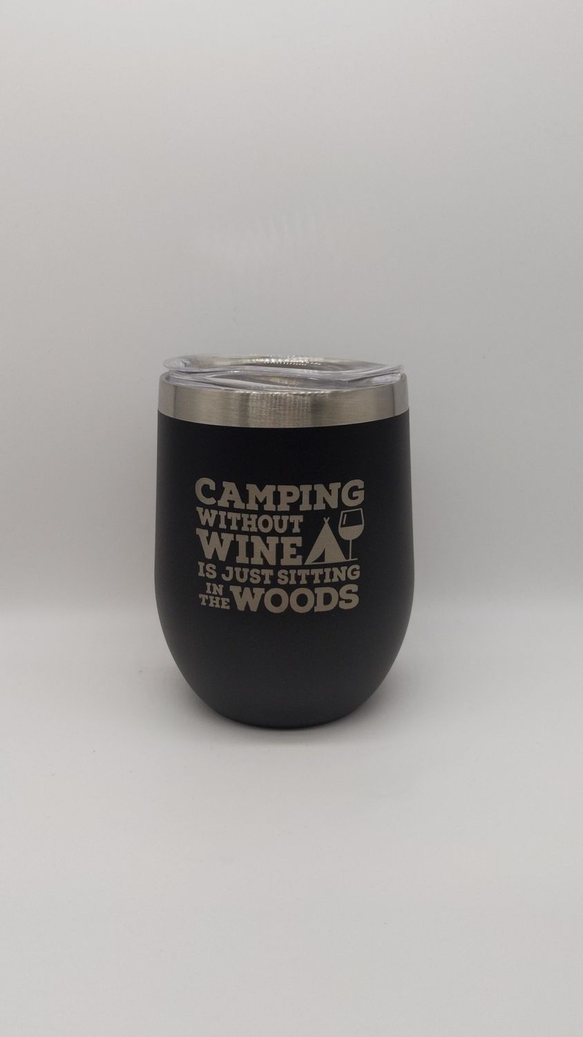 WINE TUMBLER CAMPING WITHOUT WINE