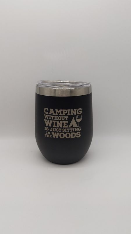 WINE TUMBLER CAMPING WITHOUT WINE
