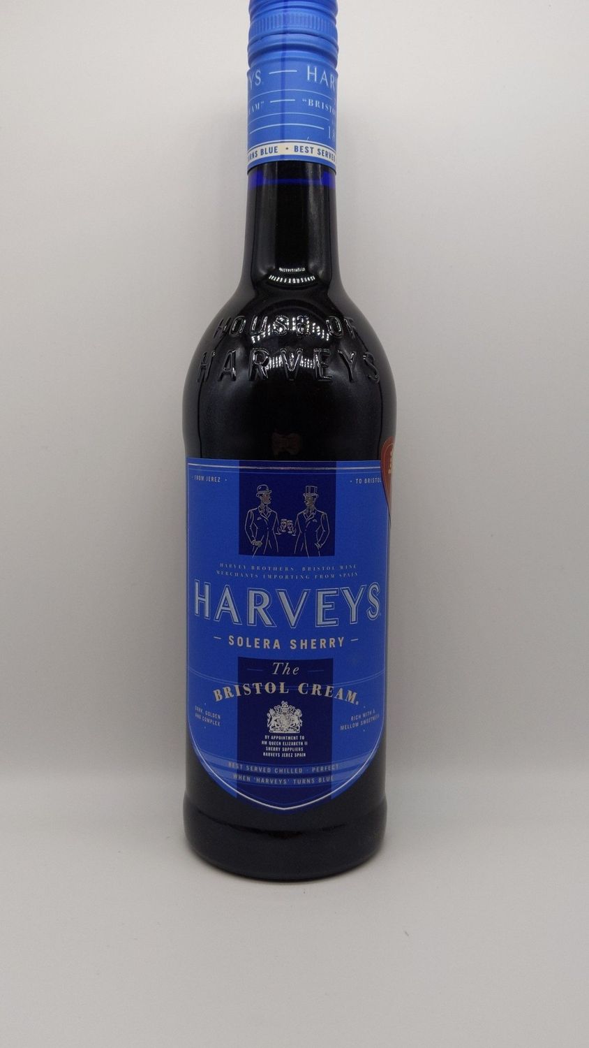 NV HARVEY&#39;S BRISTOL CREAM SHERRY 750
