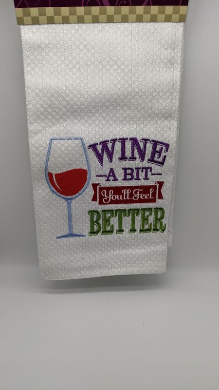 EMBROIDERED TOWELS