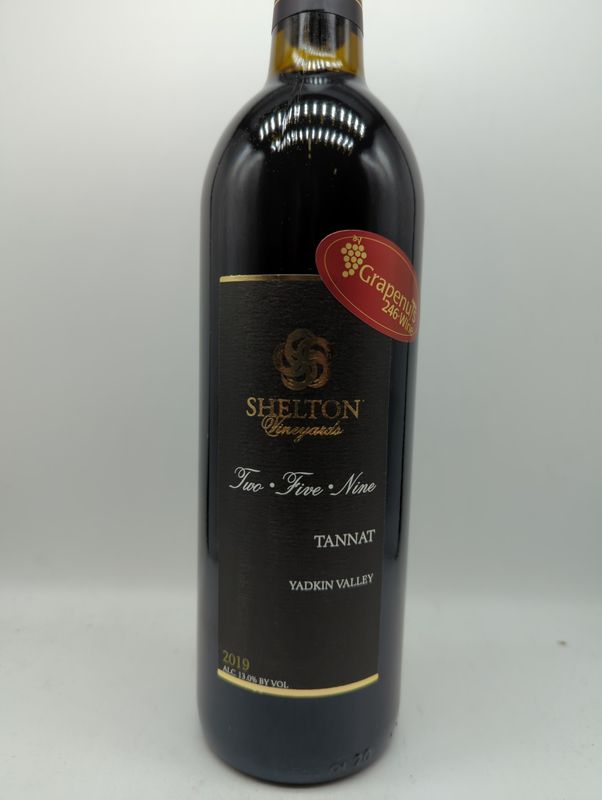 2019 SHELTON 259 TANNAT 750ml