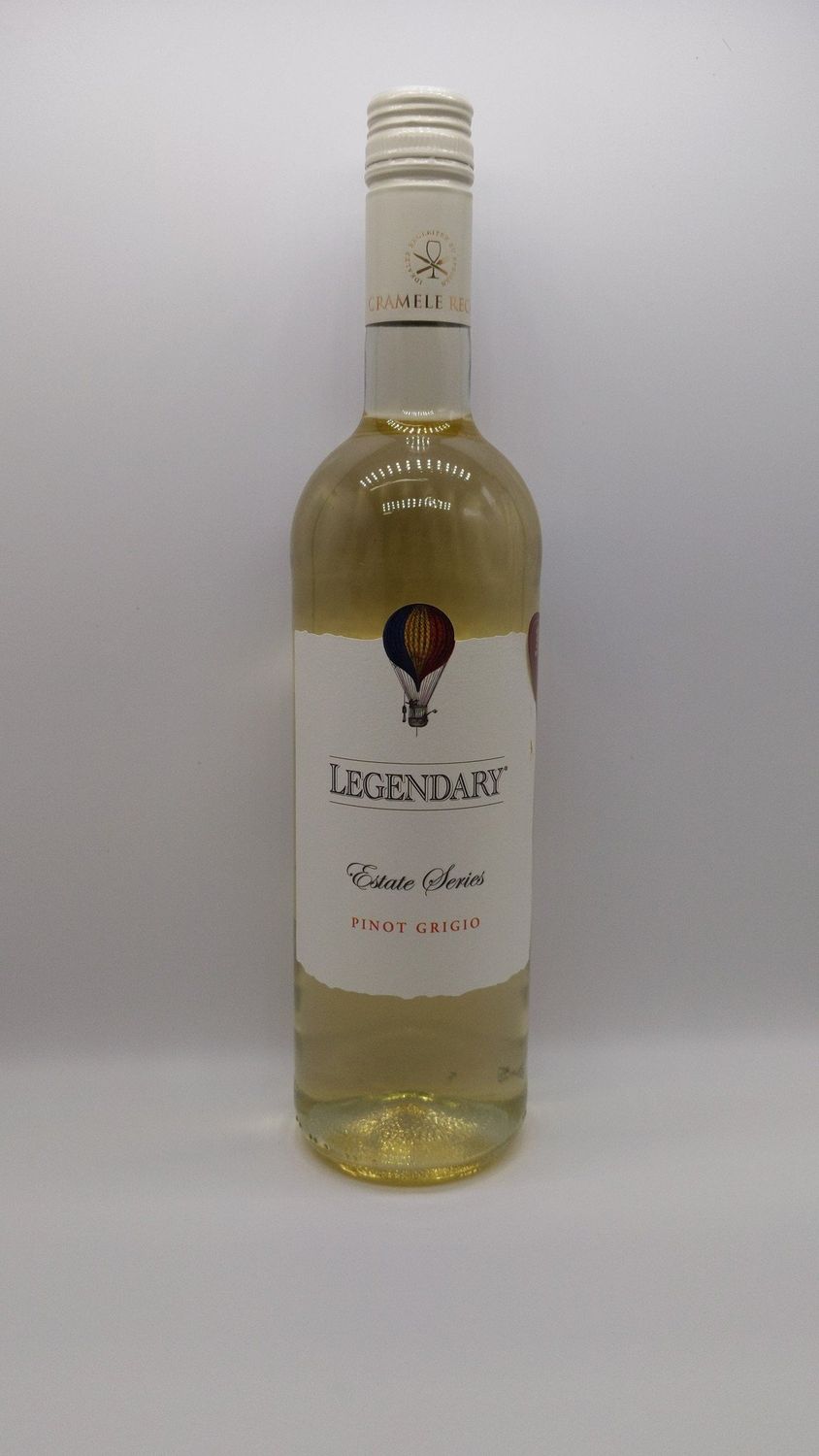 LEGENDARY &#39;ESTATE SERIES&#39; PINOT GRIGIO 750ml