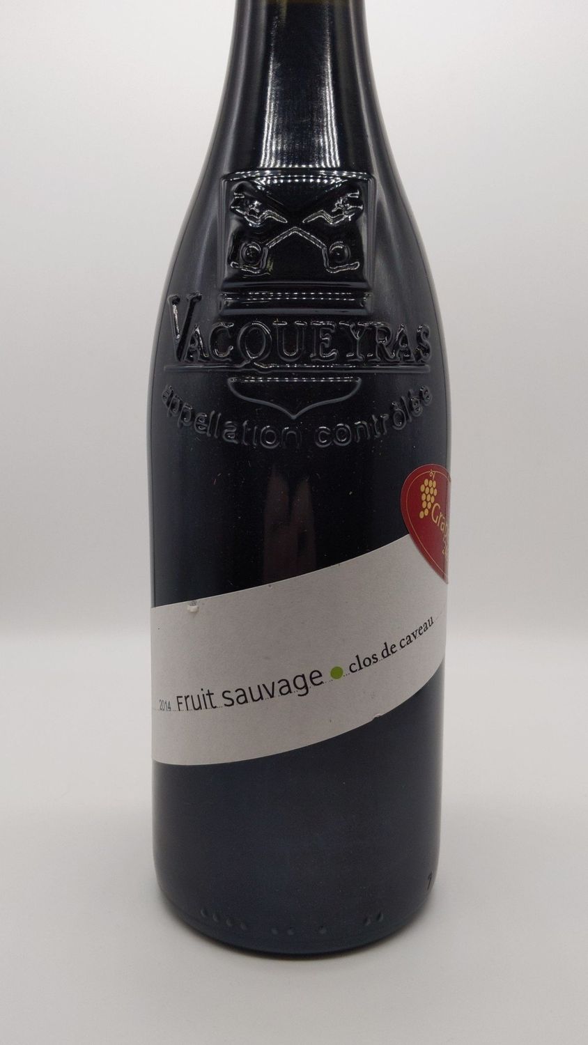 2014 CLOS DE CAVEAU FRUITS SAUVAGE VACQUEYRAS 750