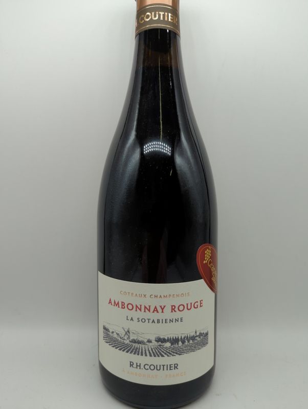 2018 RH COUTIER AMBONNAY ROUGE 750ml