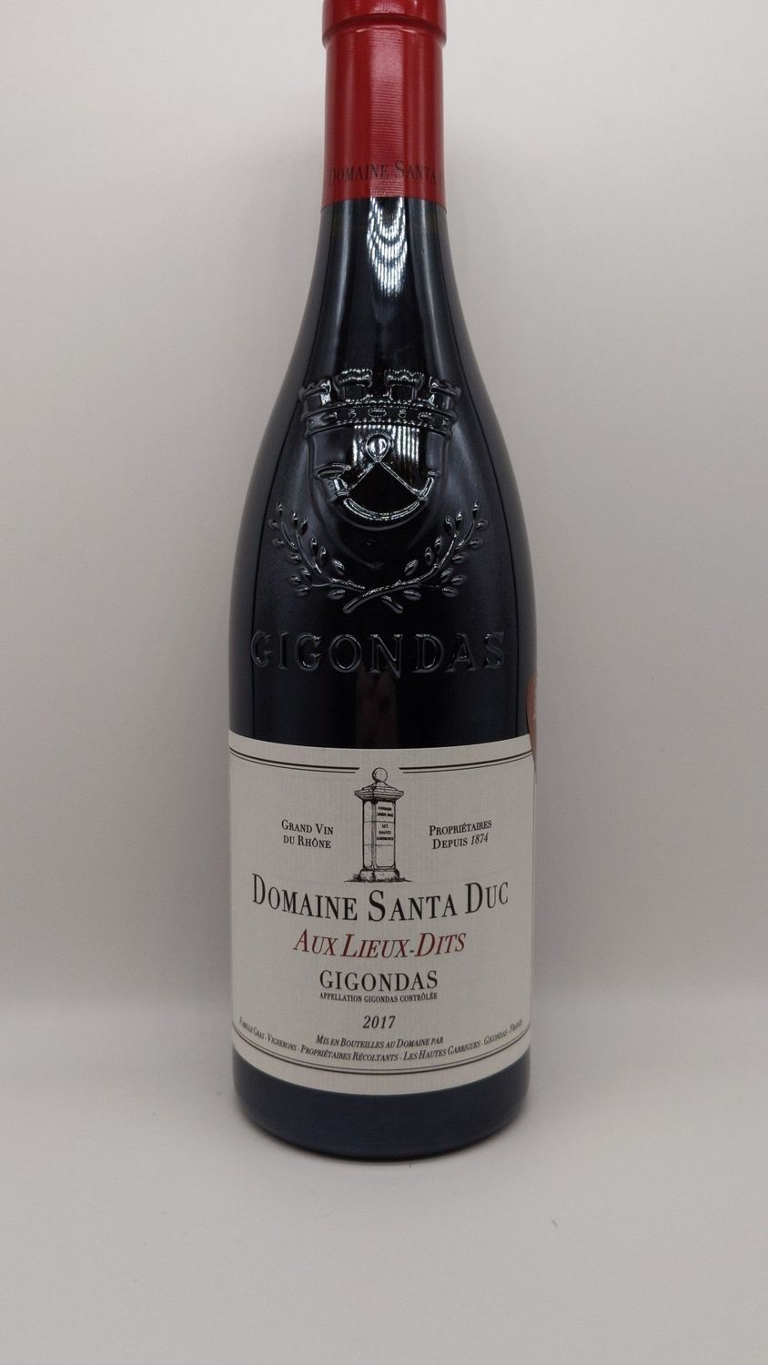 2017 DOMAINE SANTA DUC GIGONDAS 750