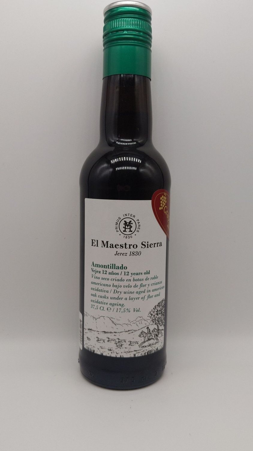 NV MAESTRO SIERRA AMONTILLADO SHERRY 12 YEAR 375