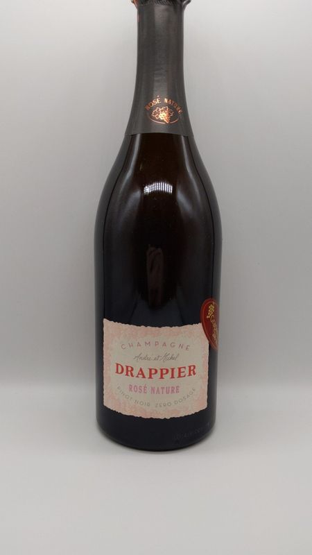 DRAPPIER BRUT NATURE PINOT NOIR ROSE 750