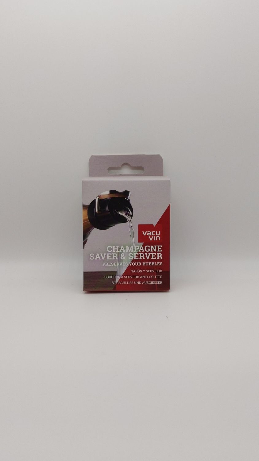 VACUVIN CHAMPAGNE SAVER &amp; POUR