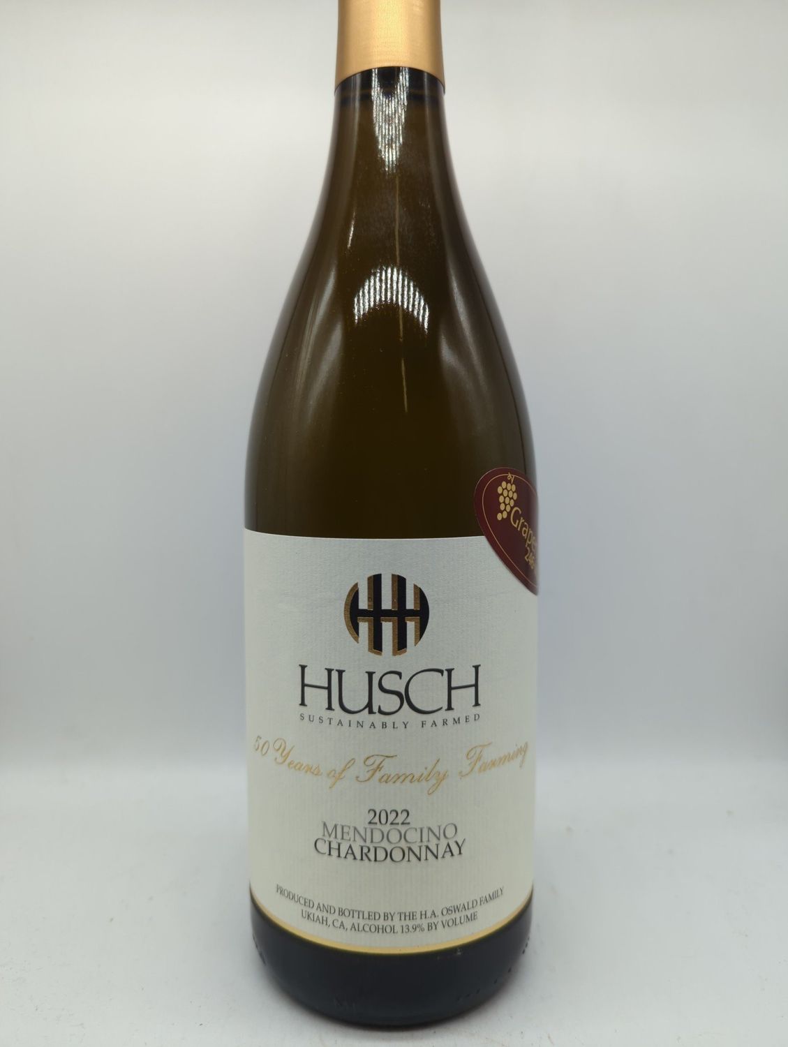 2022 HUSCH ESTATE CHARDONNAY 750ml