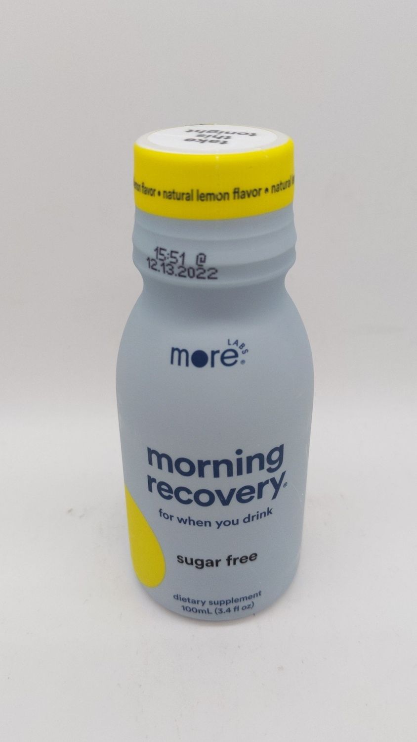 MORNING RECOVERY LEMON DRINK SUGAR FREE 3.4 fl oz