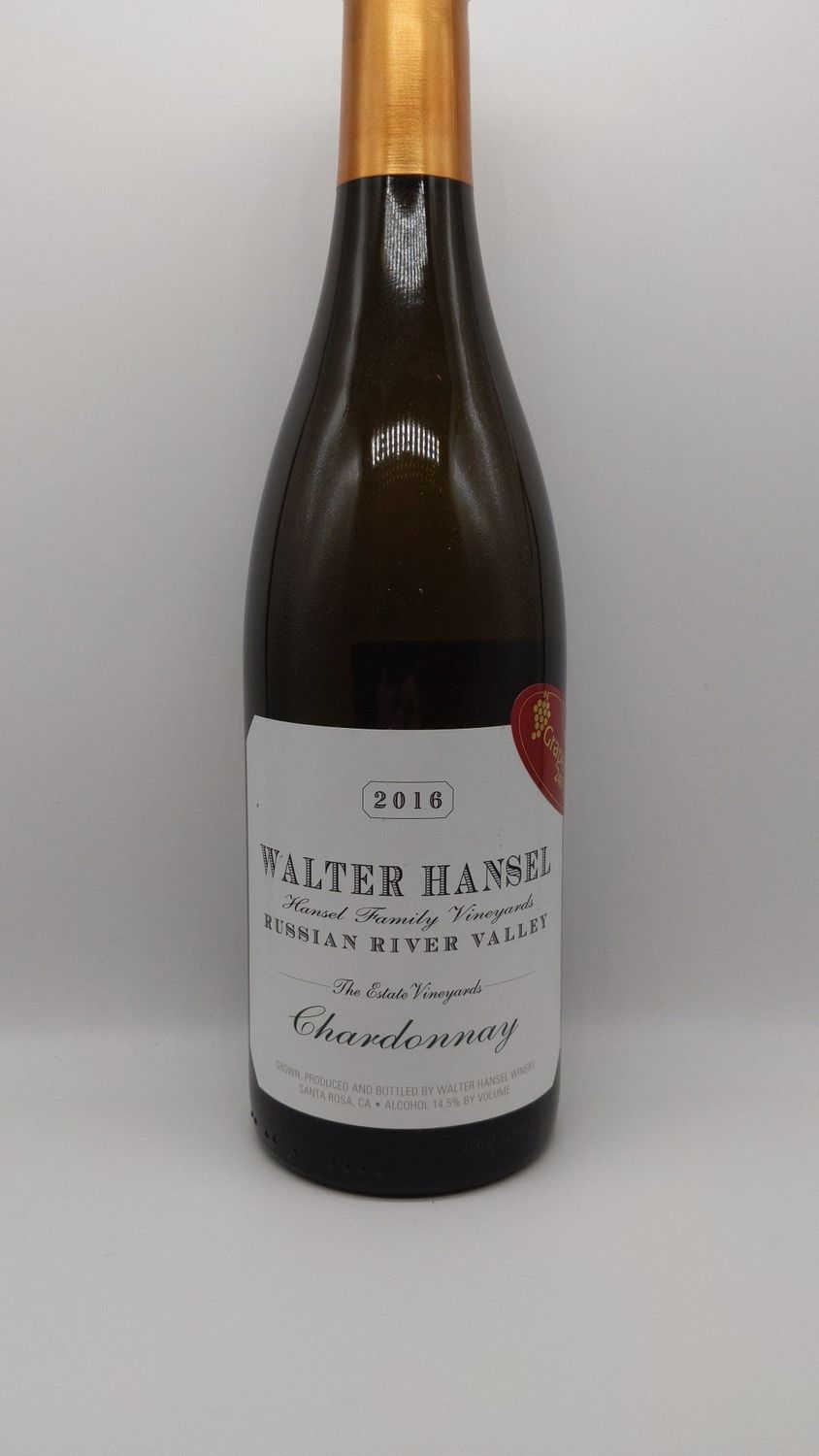 2016 WALTER HANSEL RRV CHARDONNAY 750ml