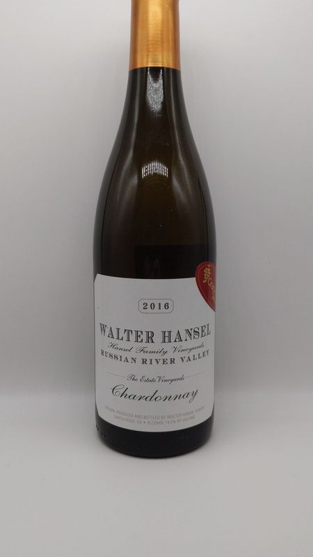 2016 WALTER HANSEL RRV CHARDONNAY 750ml