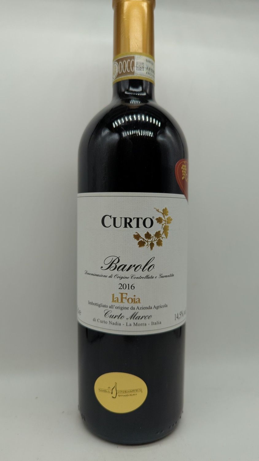 2016 CURTO LA FOIA BAROLO 750ml