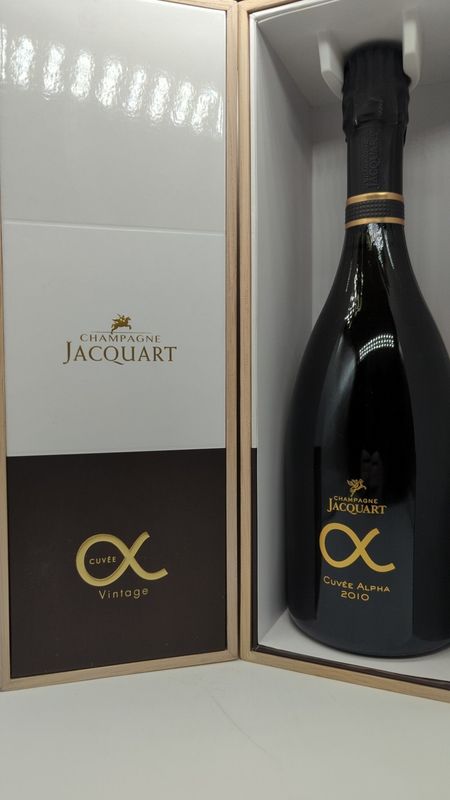 2010 JACQUART CUVEE ALPHA BRUT CHAMPAGNE 750ml