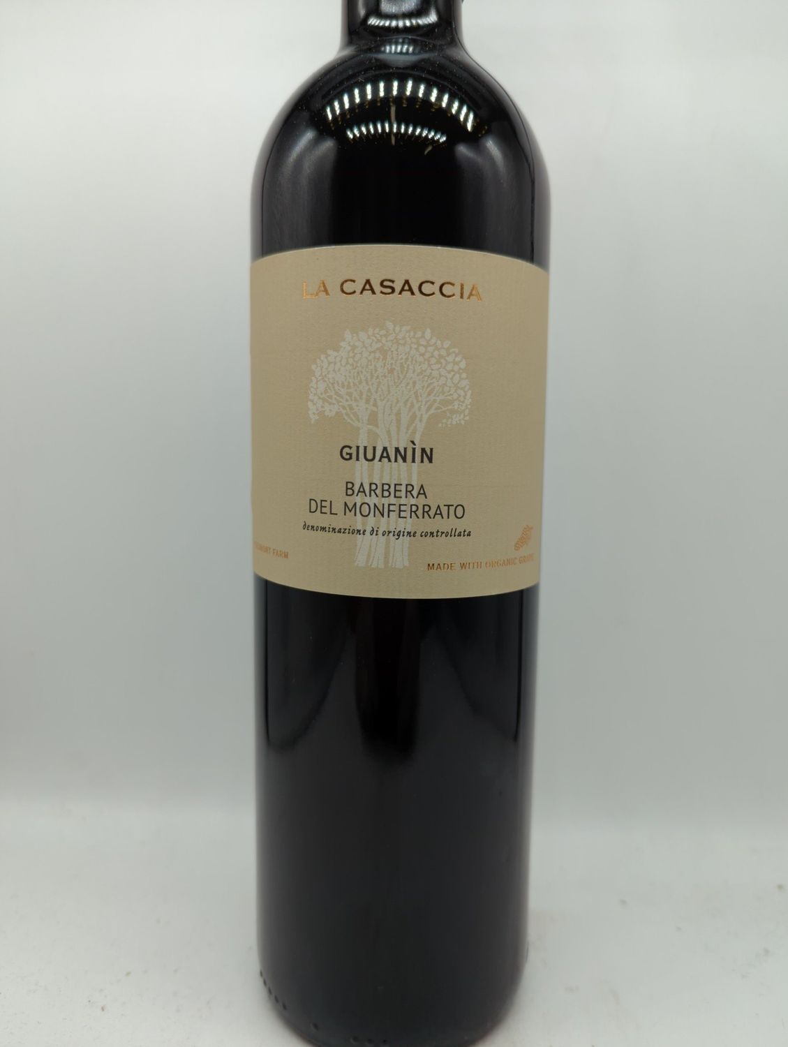 2020 LA CASACCIA BARBERA DEL MONFERRATO GIUANIN 750ml