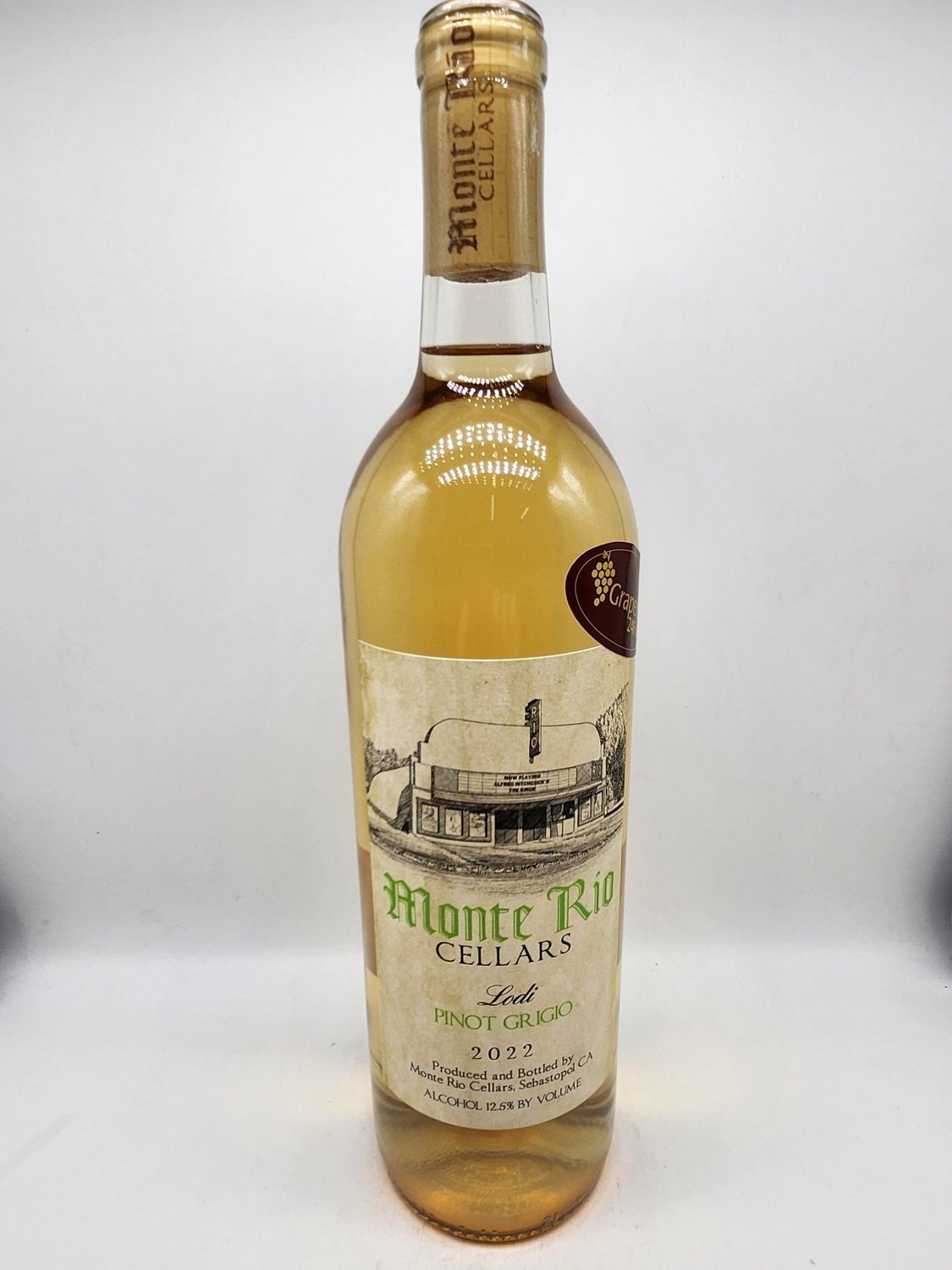2022 MONTE RIO PINOT GRIGIO 750ml