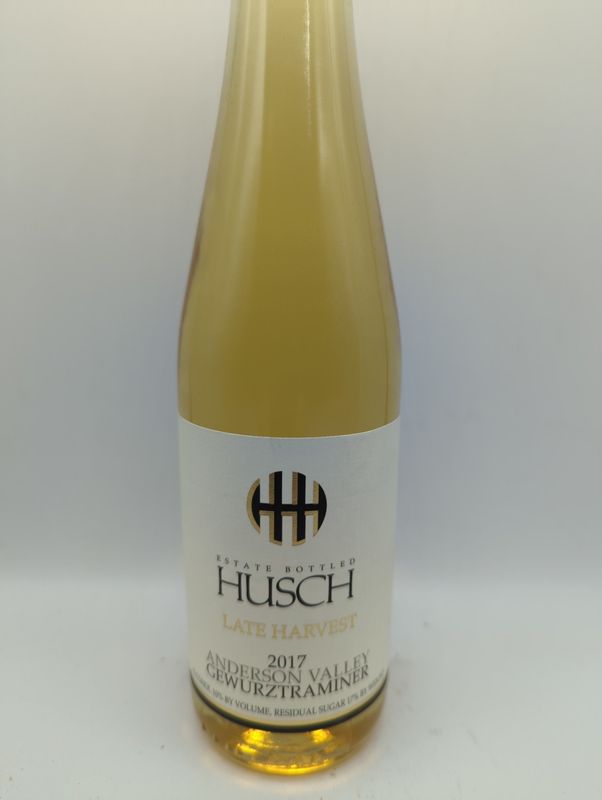 2017 HUSCH LATE HARVEST GEWURZTRAMINER 375ml