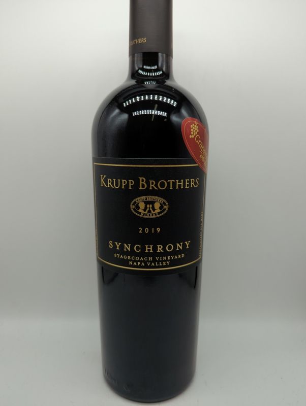 2019 KRUPP BROTHERS SYNCHRONY RED 750ml