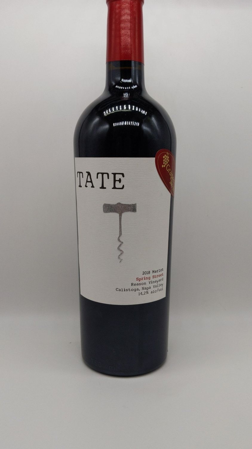 2018 TATE SPRING STREET MERLOT 750ml