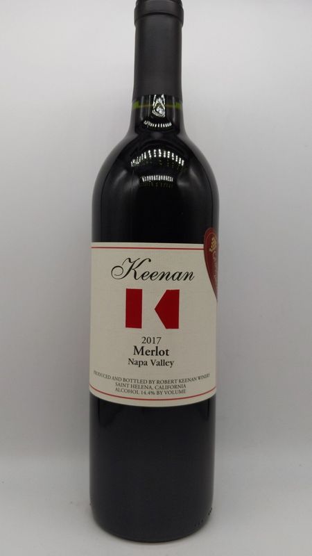 2017 KEENAN MERLOT NAPA VALLEY 750ml
