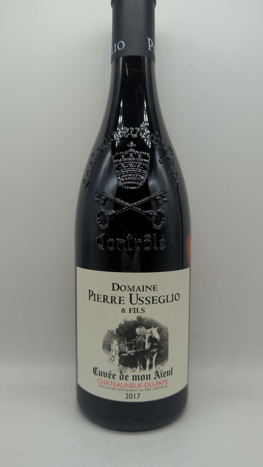 2017 PIERRE USSEGLIO CHATEANEUF DU PAPE CUVEE DE MON AIEUL 750ml