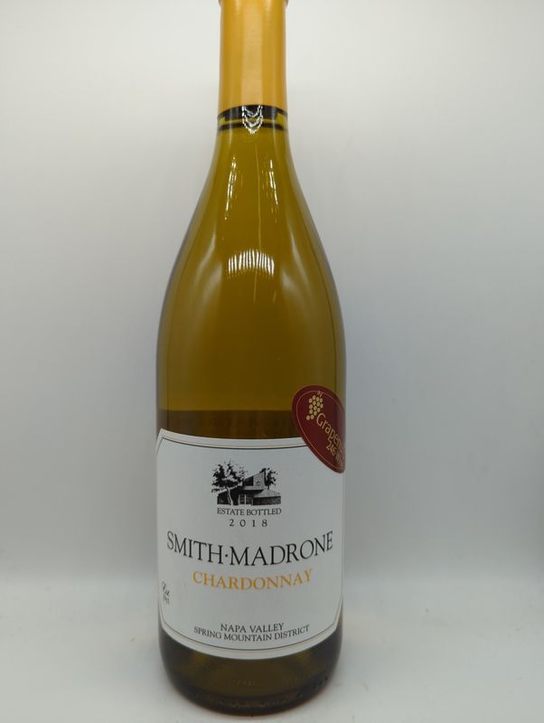 2018 SMITH MADRONE NAPA CHARDONNAY 750ml