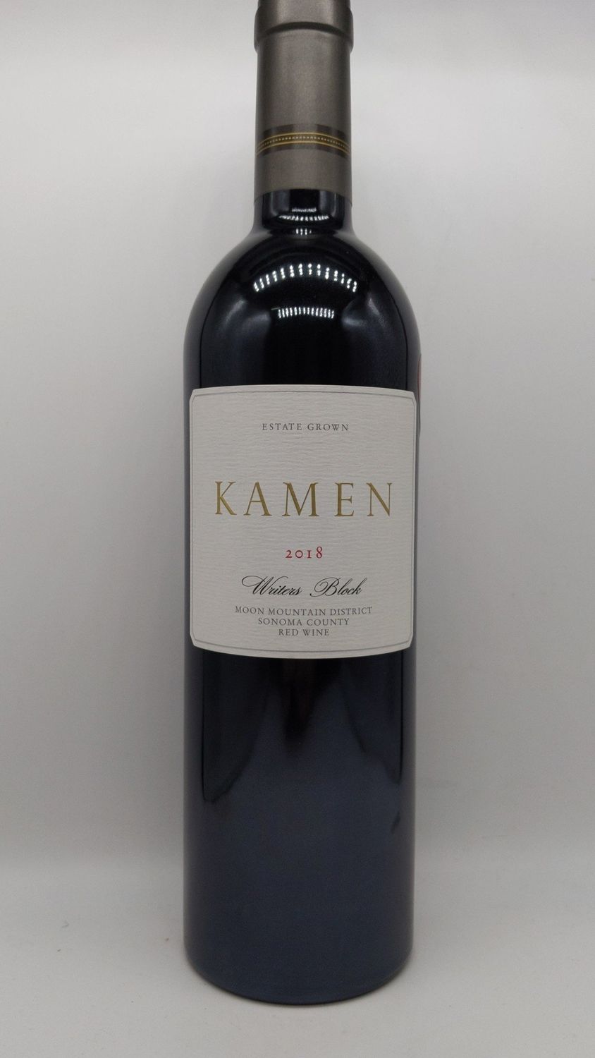 2018 KAMEN WRITERS BLOCK RED MOON MOUNTAIN DISTRICT 750ml