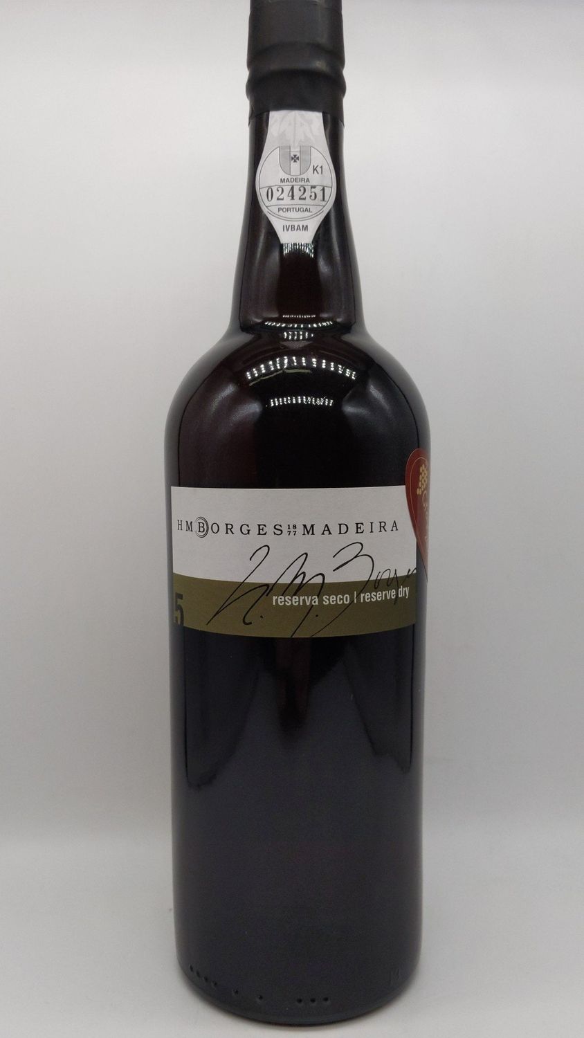 NV HM BORGES 5 YEAR RESERVE DRY MADEIRA 750ml
