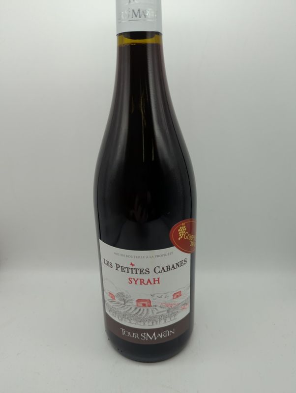 2019 TOUR ST MARTIN &quot;LES PETITE CABANES&quot; SYRAH 750ml