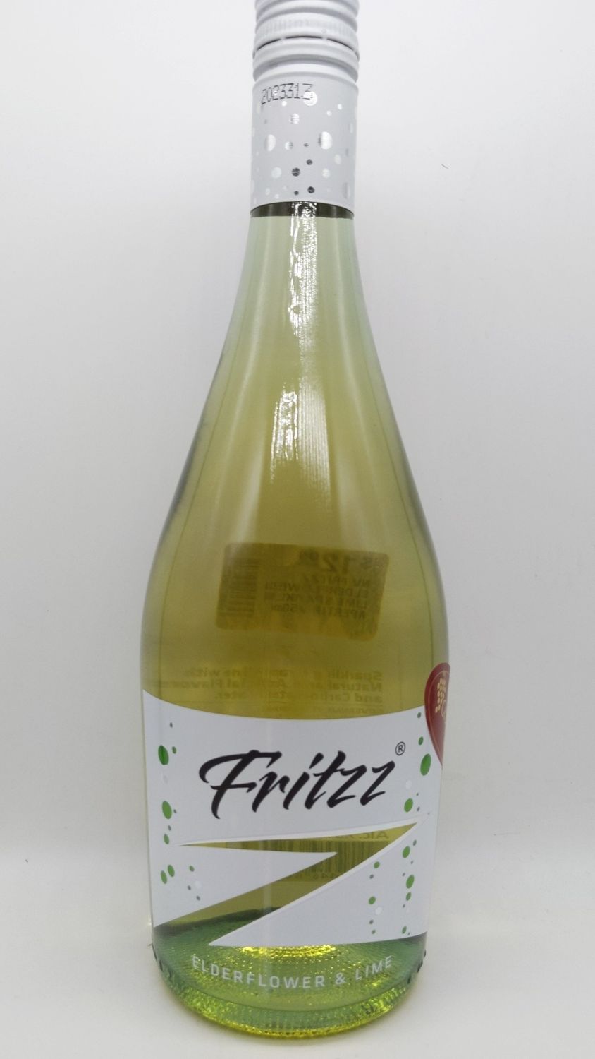 NV FRITZZ ELDERFLOWER &amp; LIME SPARKLING APERTIF 750ml