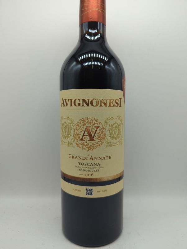 2016 AVIGNONESI IN GRANDI ANNATE SANGIOVESE TOSACANA 750ml