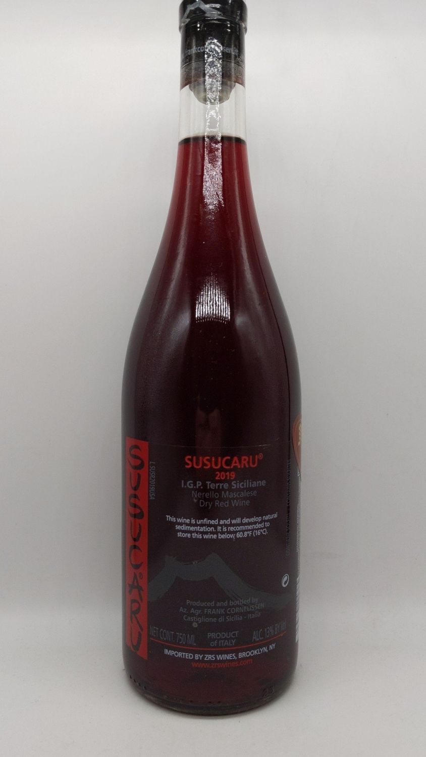 2019 CORNELISSEN SUSUCARU ROSSO 750ml