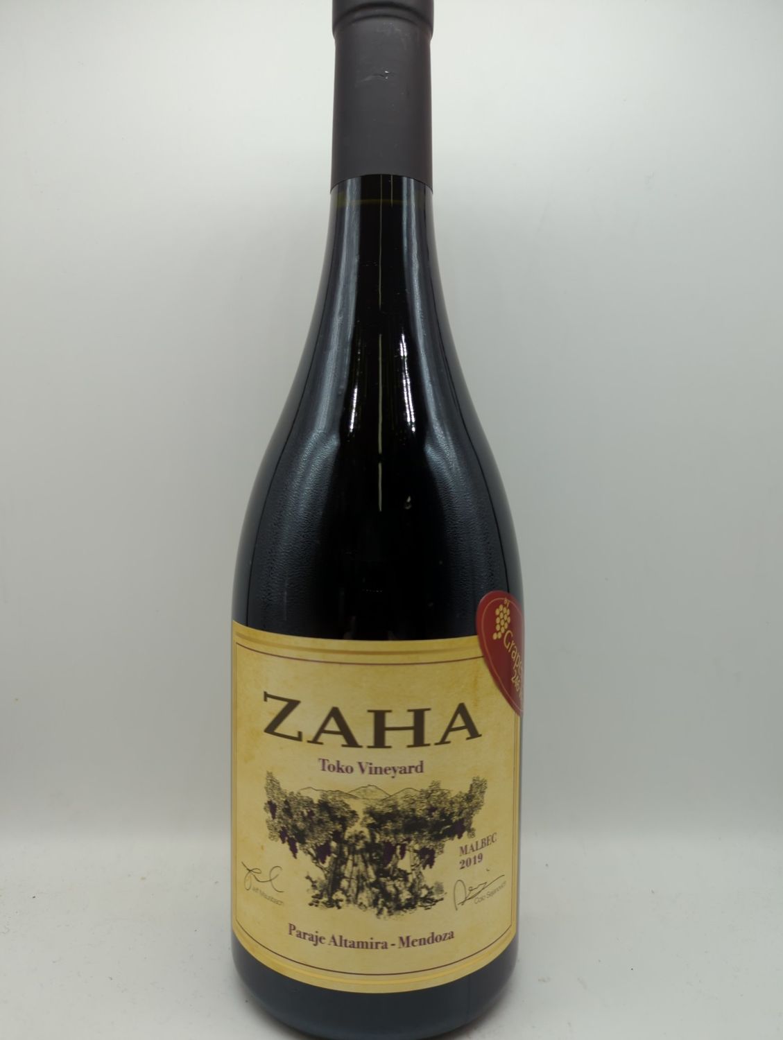 2019 ZAHA MALBEC 750ml